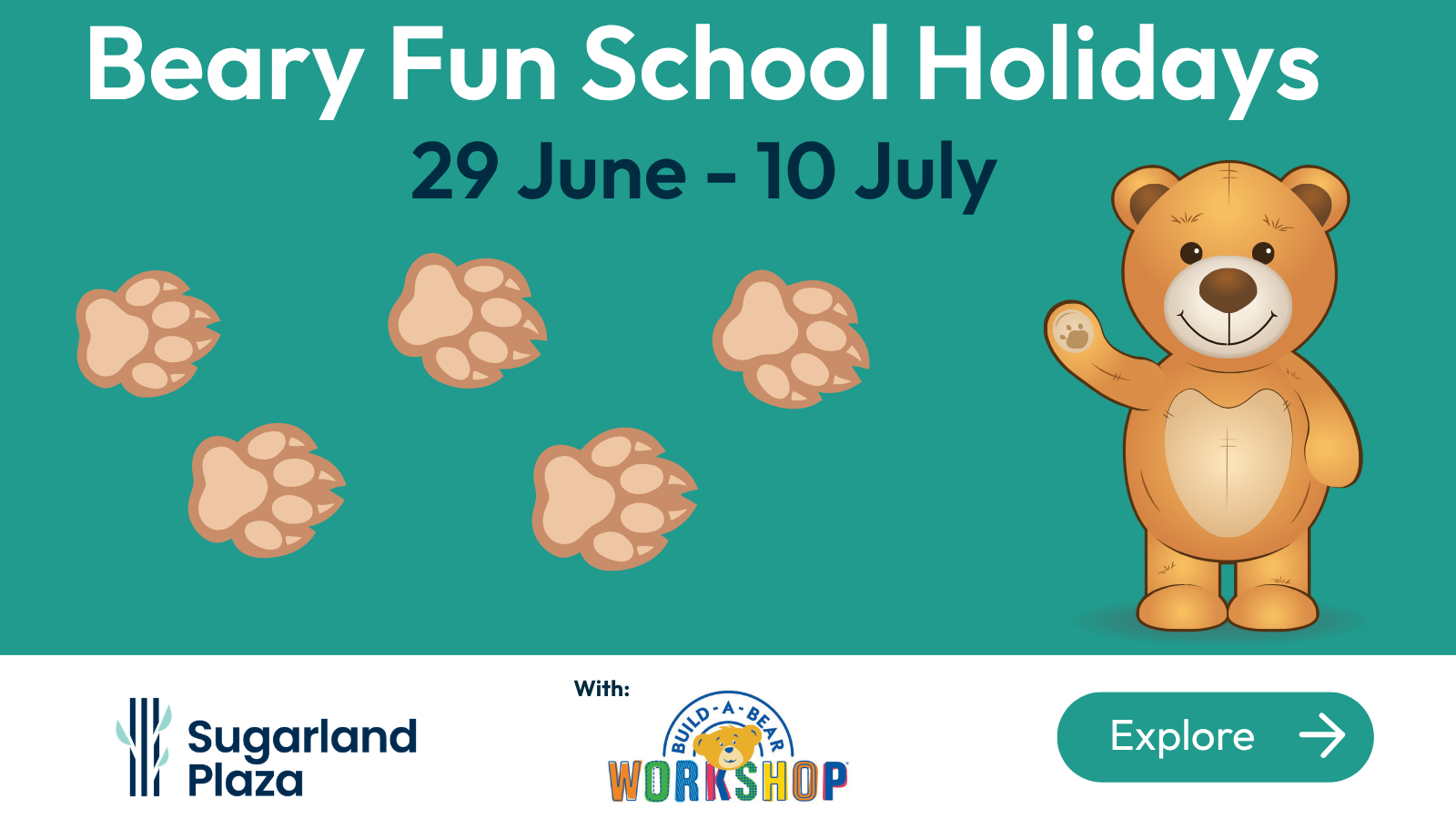 Beary Fun School Holidays