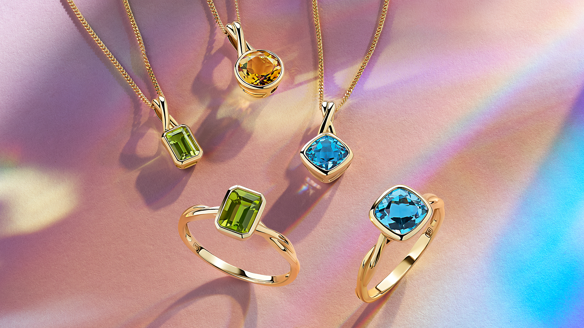colourful jewellery